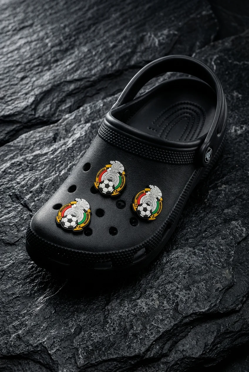 Mexico Soccer Crest For Jibbitz-Crocs Charms