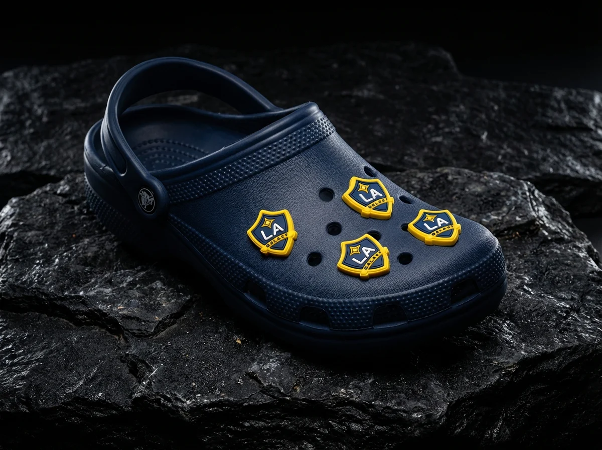 LA Galaxy Crest For Jibbitz-Crocs Charms