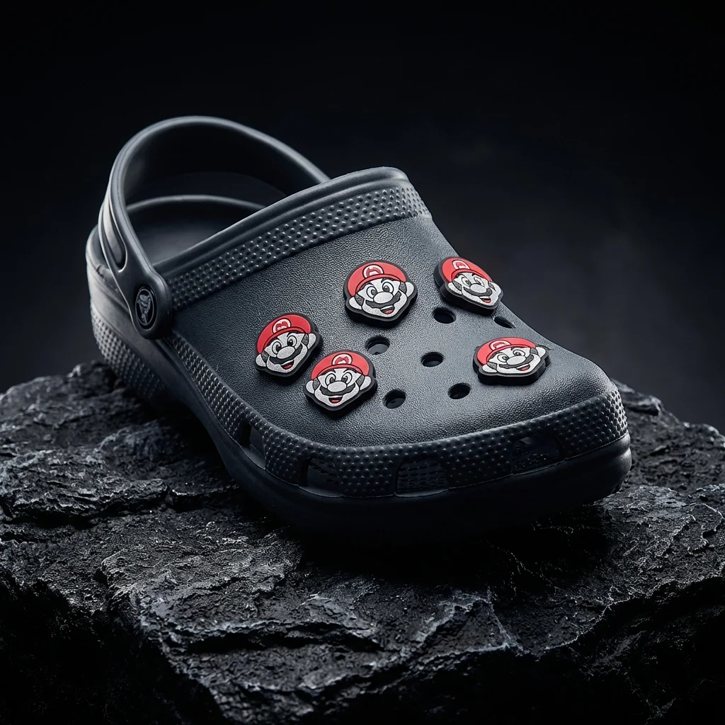 Mario Head Jibbitz-Charms for Crocs