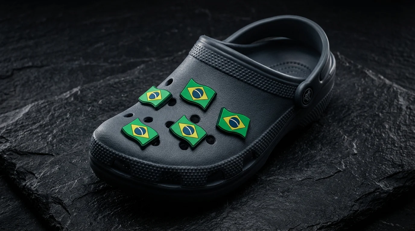 Brazil Country Flag Jibbitz-Charms for Crocs