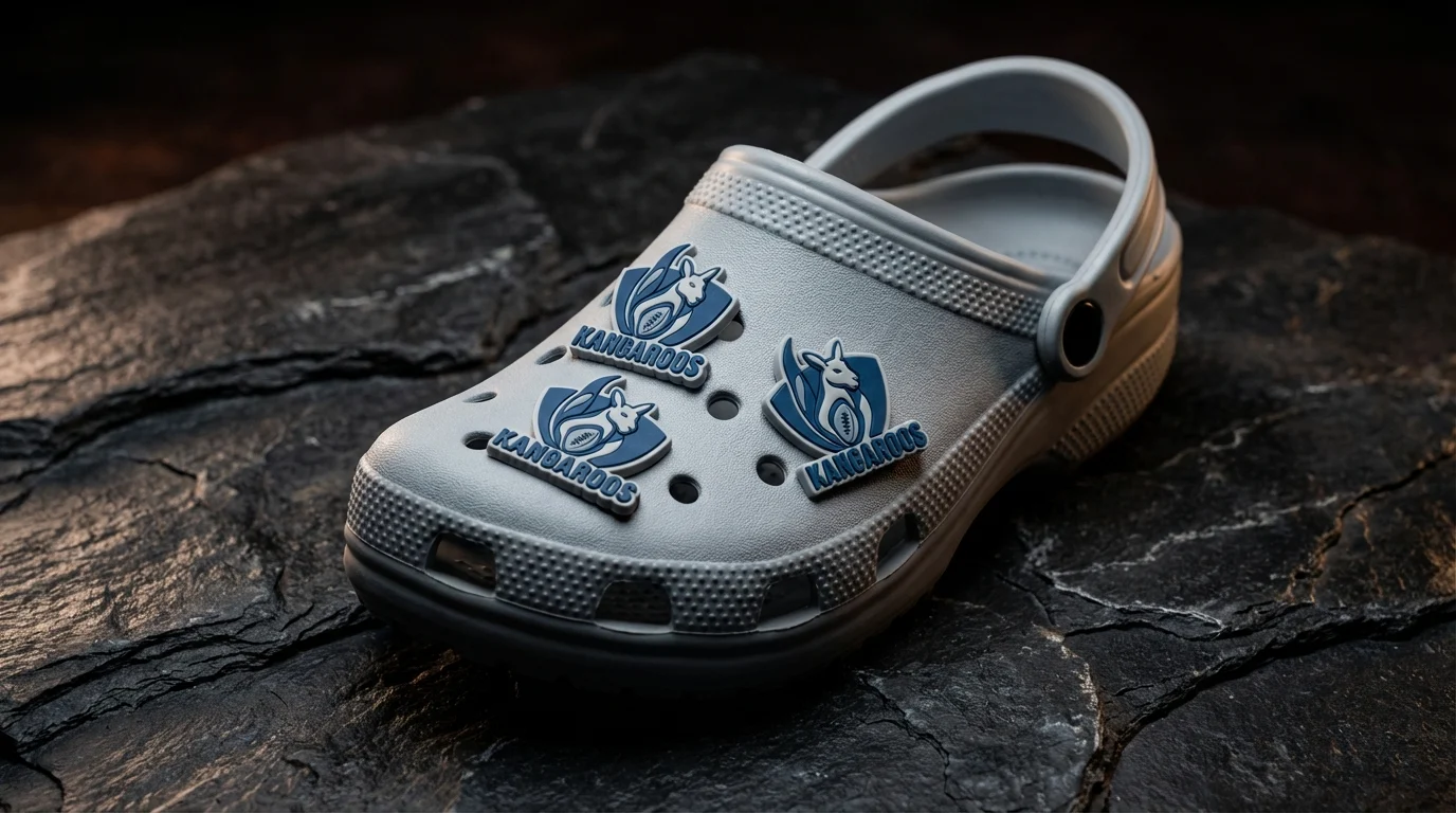 Kangaroos Australian Football Club AFL Jibbitz-Charms for Crocs