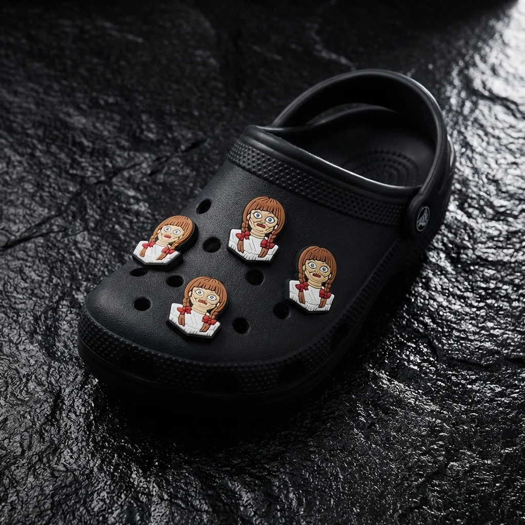 Annabelle Halloween Jibbitz-Charms for Crocs