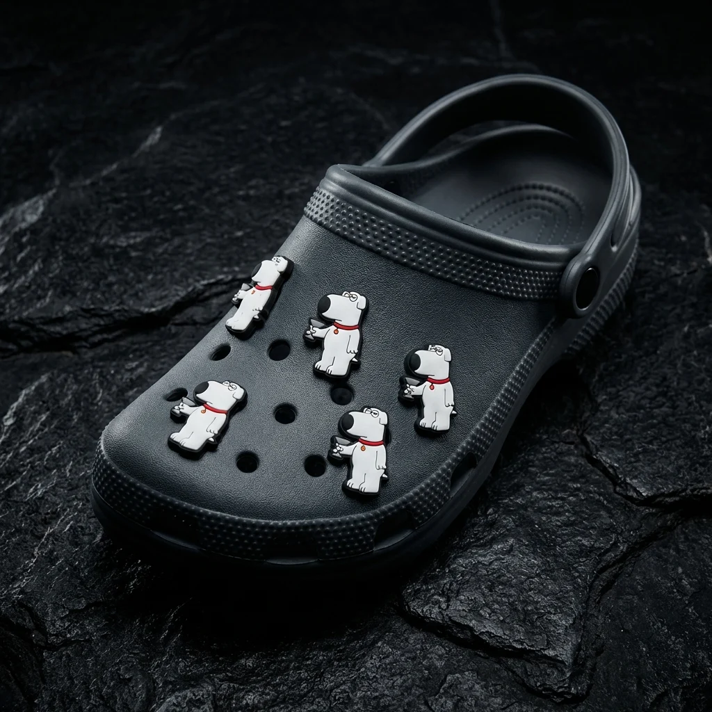 Brian Griffin Family Guy Jibbitz-Charms for Crocs