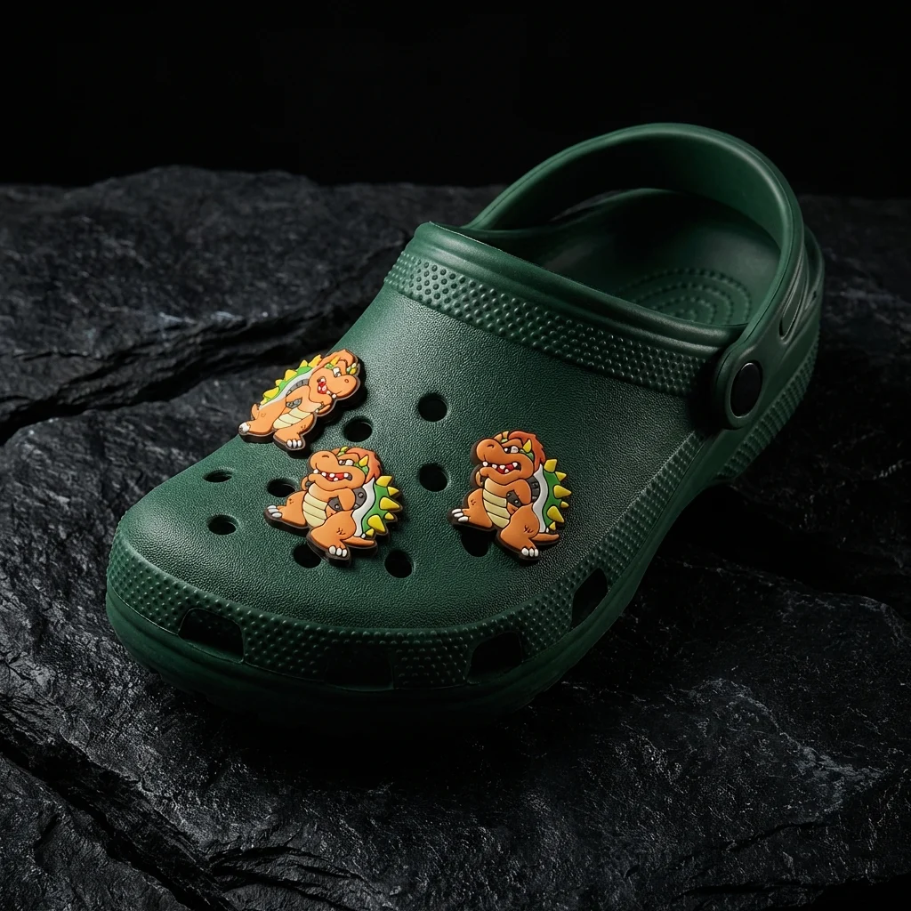 Super Mario Bowser Jibbitz-Charms for Crocs