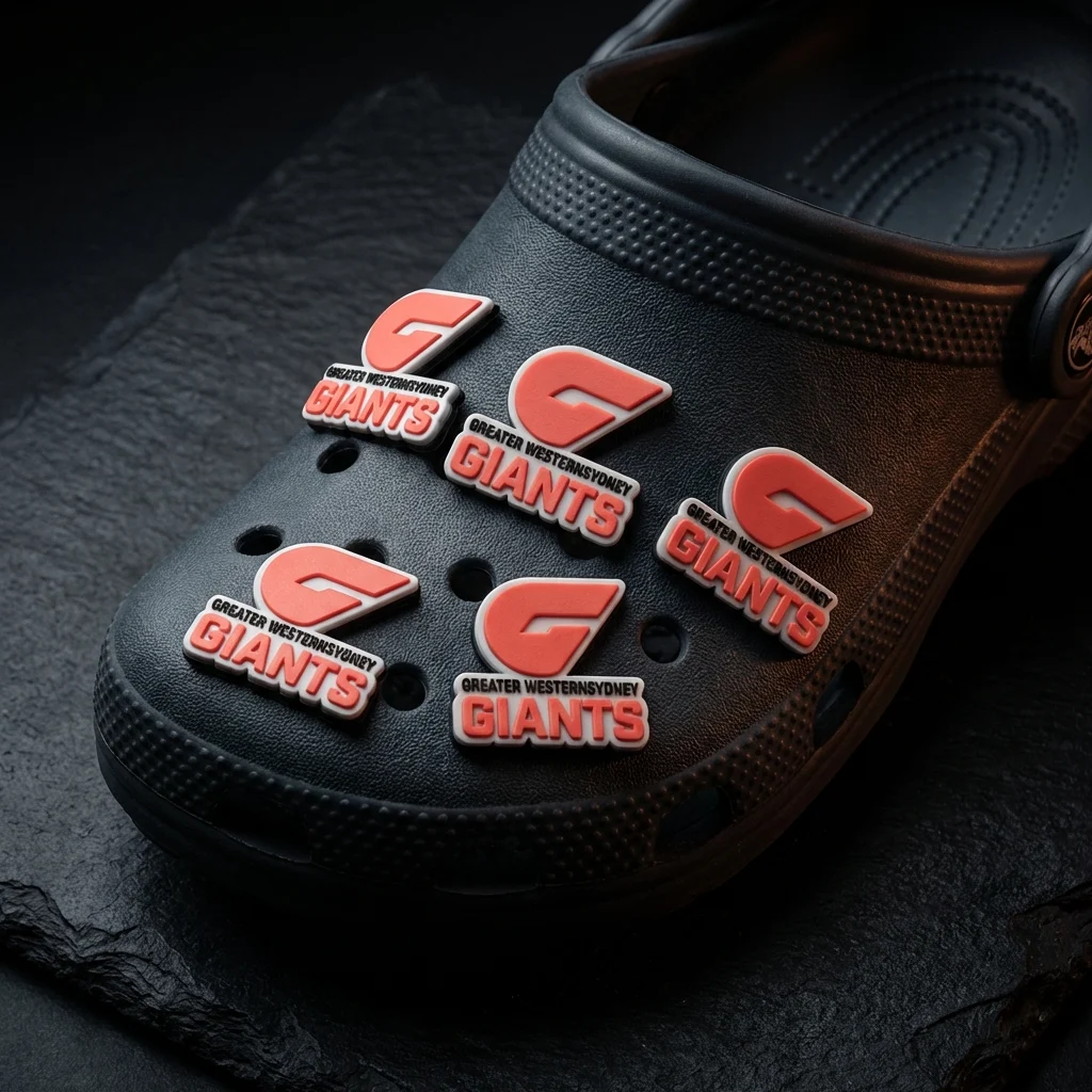 Greater Western Sydney Giants AFL Jibbitz-Charms for Crocs