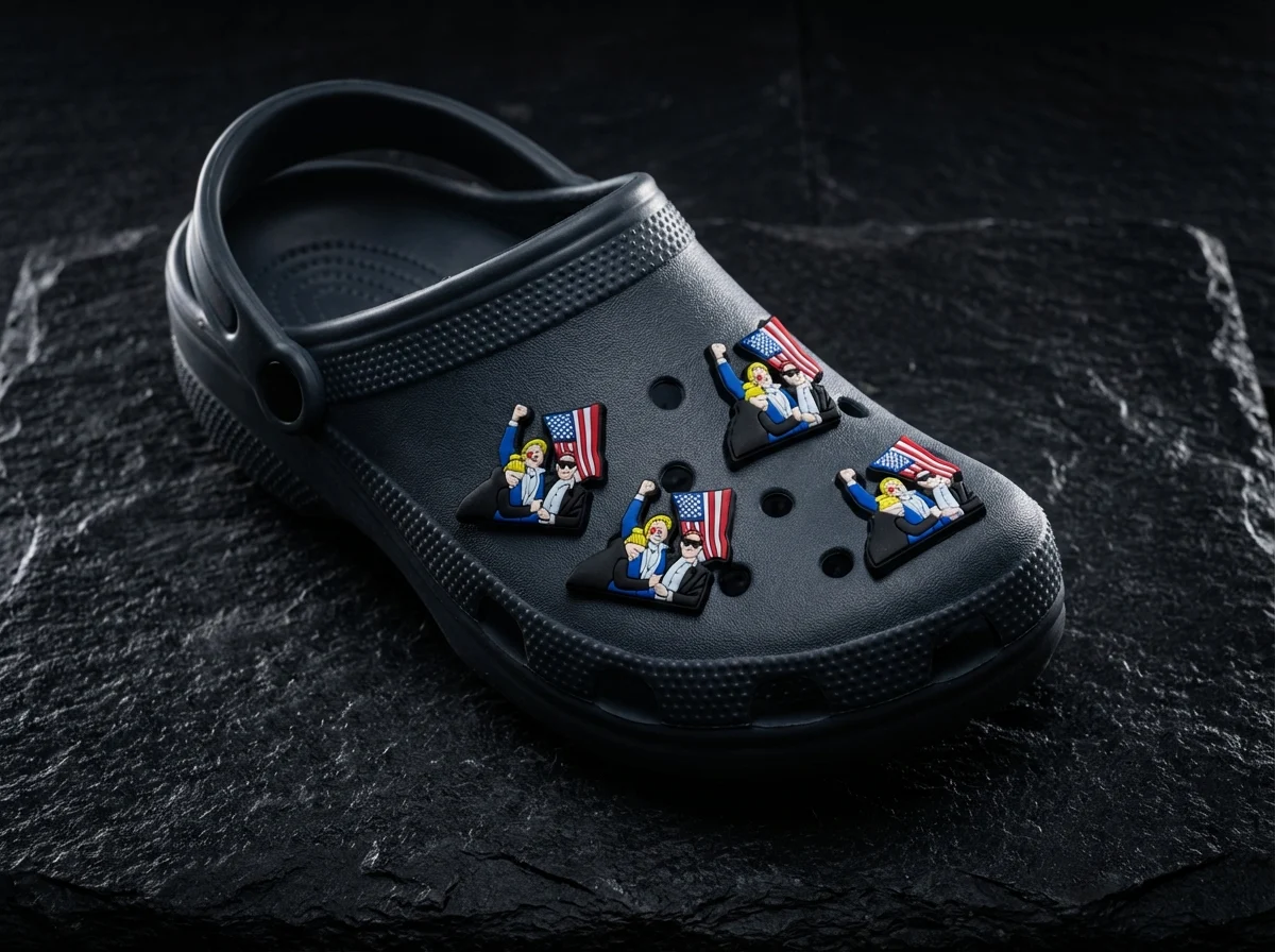 Donald Trump Assassination Attempt Jibbitz-Charms for Crocs