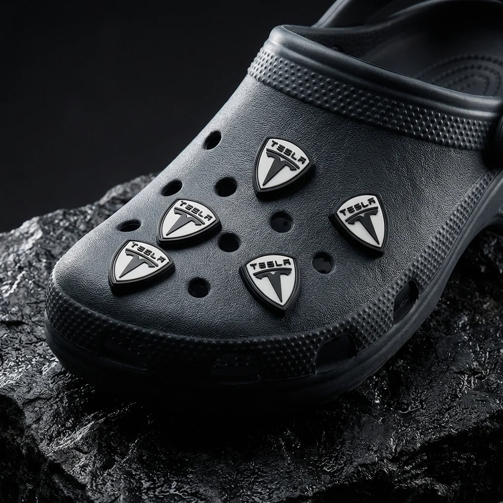 Tesla Car Jibbitz-Charms for Crocs