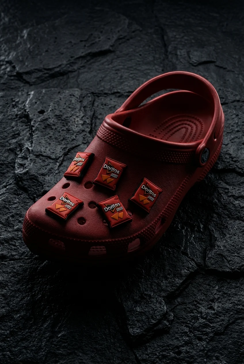 Doritos Nacho Cheese Jibbitz-Charms for Crocs