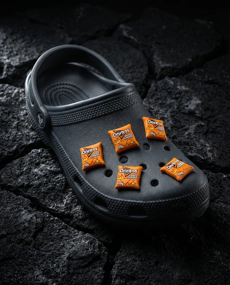 Doritos Tasty Cheese Chips Jibbitz-Charms for Crocs