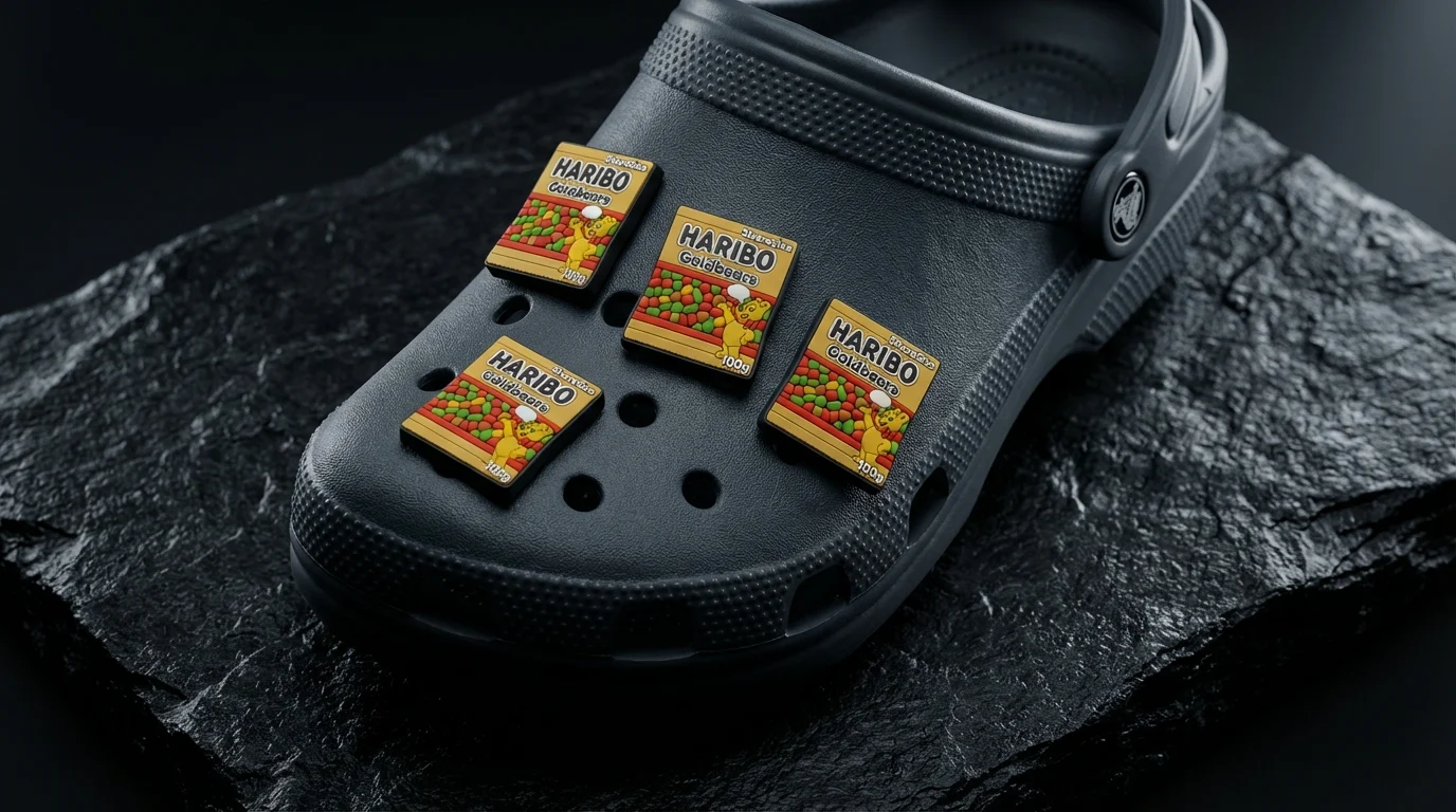 Gold Bear Lolly Jibbitz-Charms for Crocs