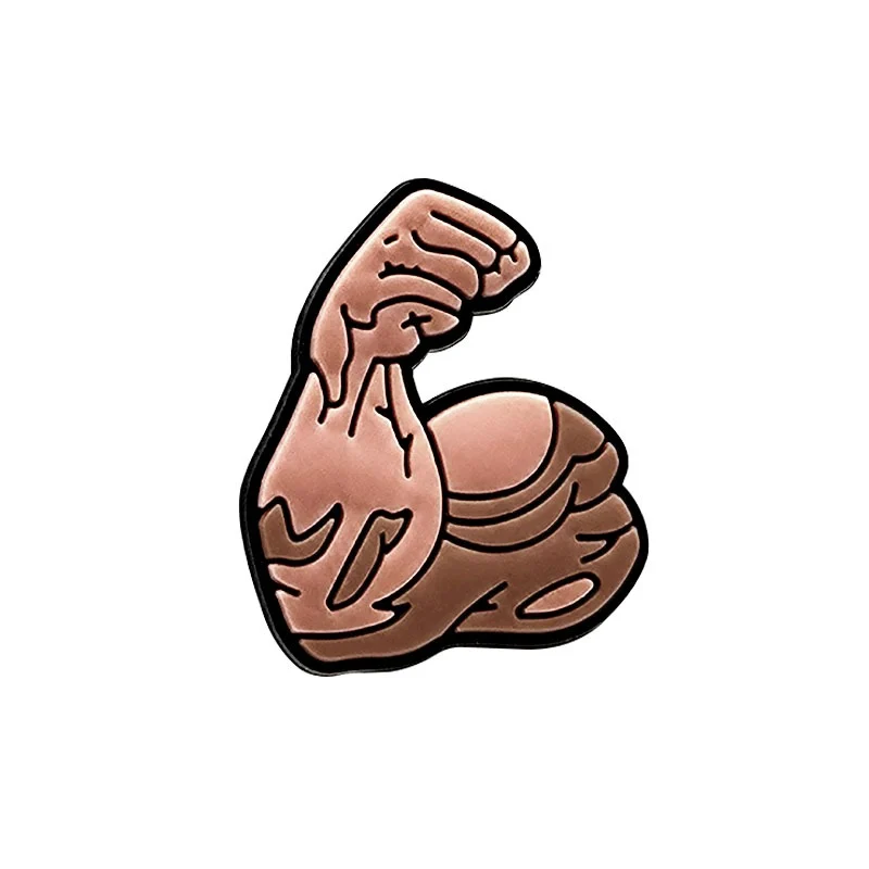 Flexing Bicep GYM Arm Shoe Charm For Jibbitz-Crocs Charms