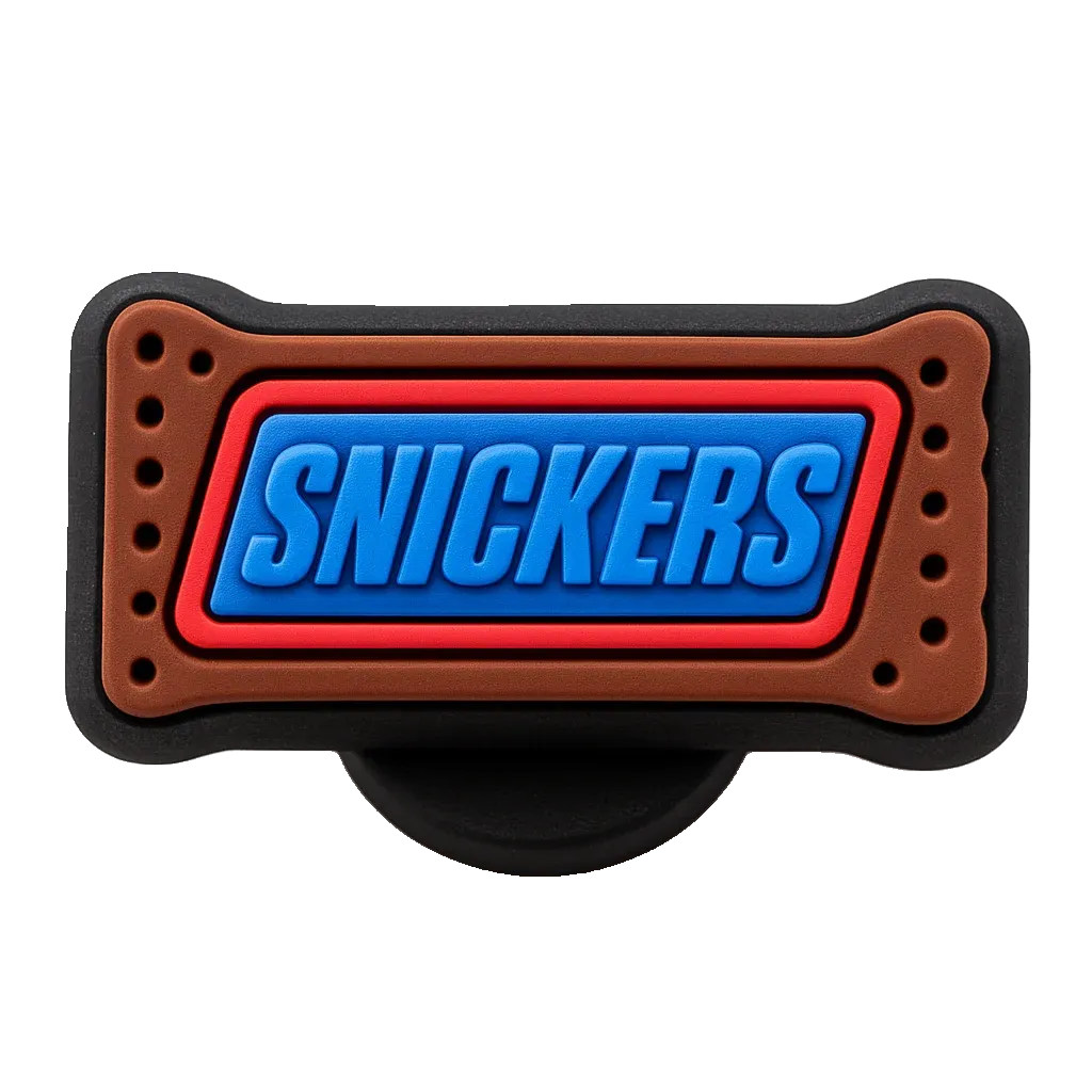 Snickers Chocolate Bar croc charm jibbitz shoe accessory
