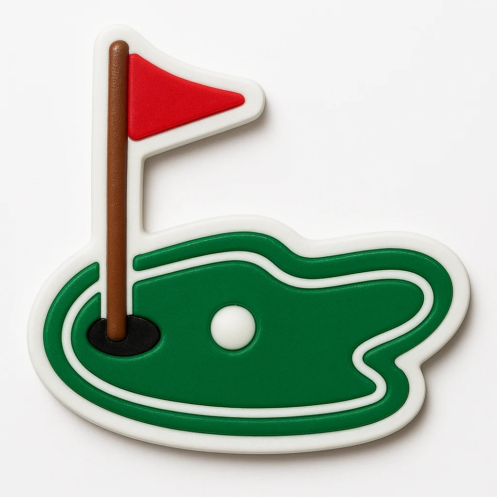 Golf Green Flag Jibbitz-Charms for Crocs