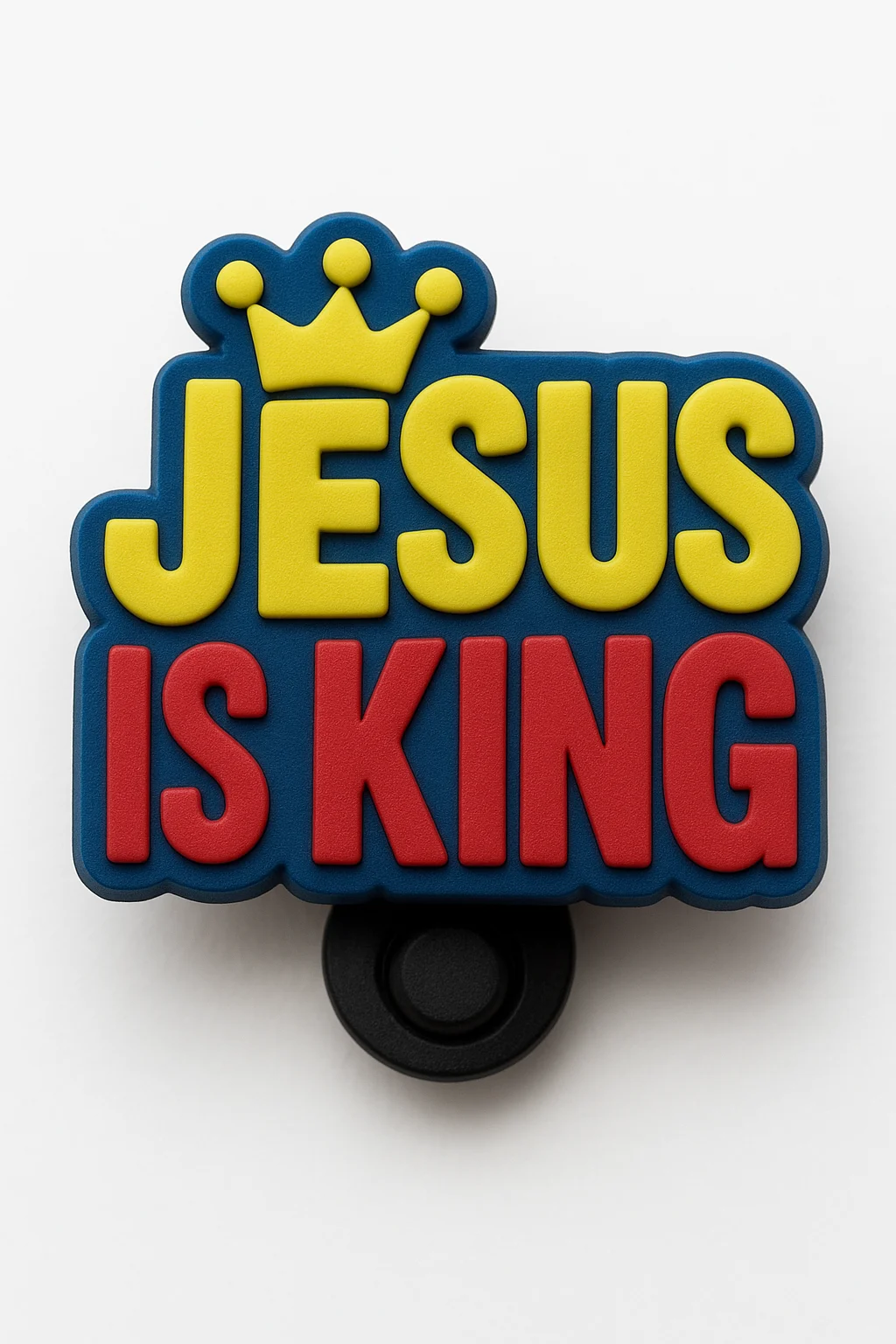 Jesus Is King Christian Jibbitz-Charms for Crocs