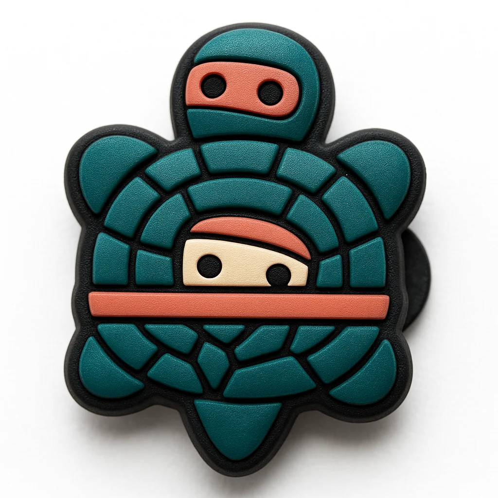 Baby Michelangelo Ninja Turtle Jibbitz-Charms for Crocs