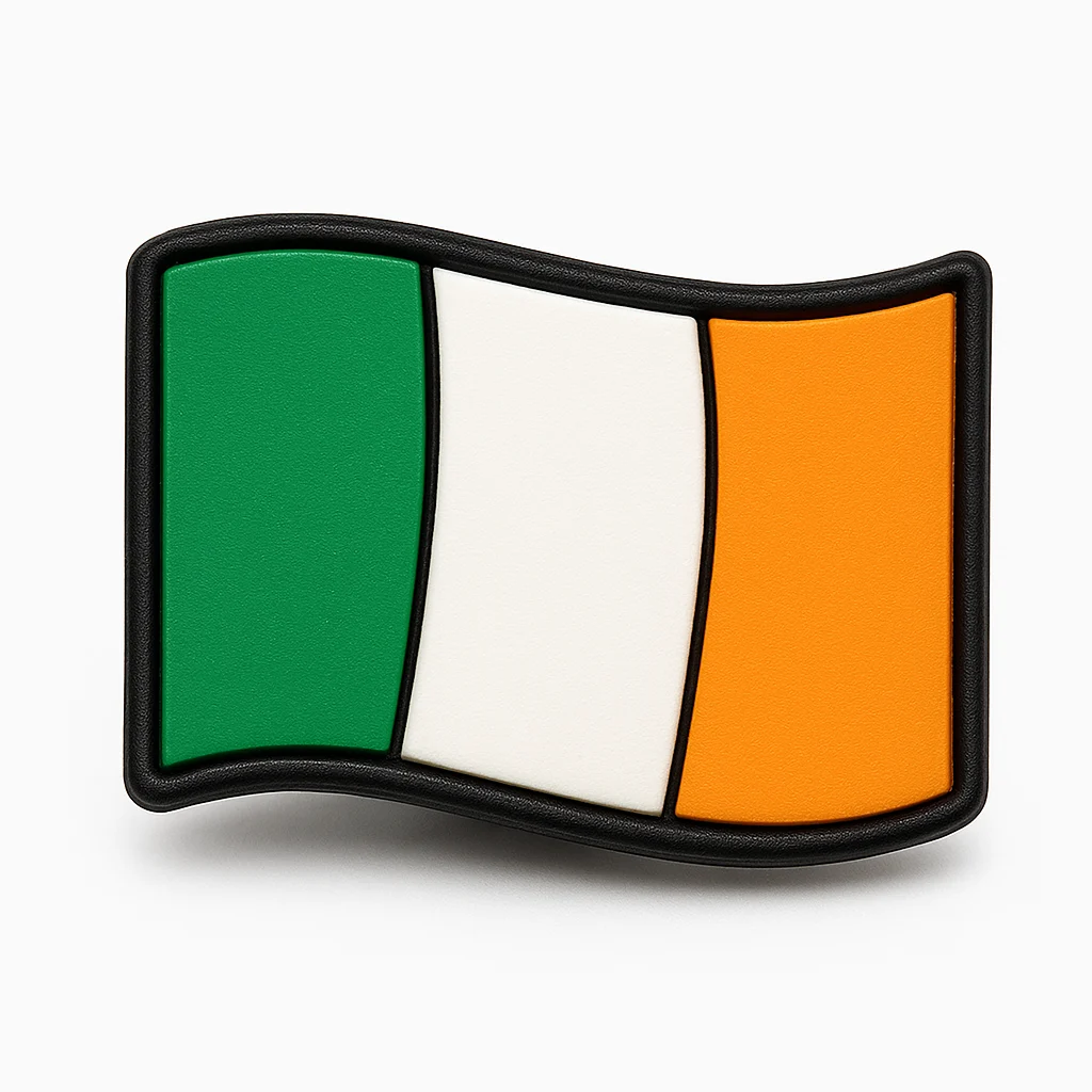 Ireland National Country Flag Jibbitz-Charms for Crocs