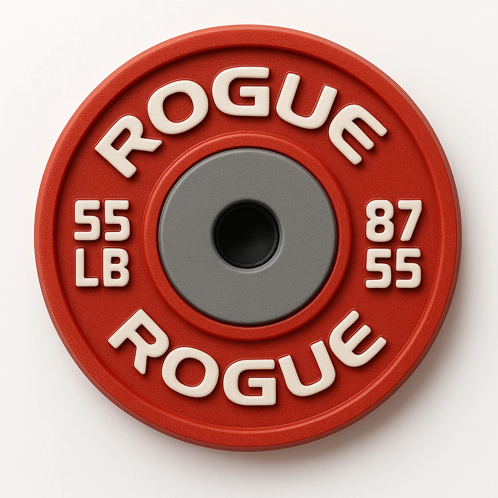 GYM 55LB Rogue Weight Lifting Plate Jibbitz-Charms for Crocs
