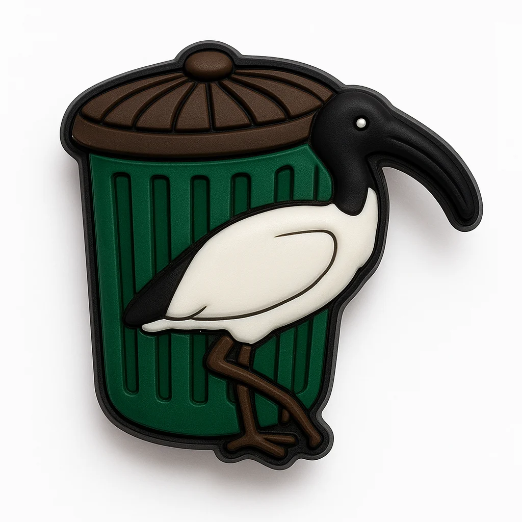 Bin Chicken Ibis Jibbitz-Charms for Crocs