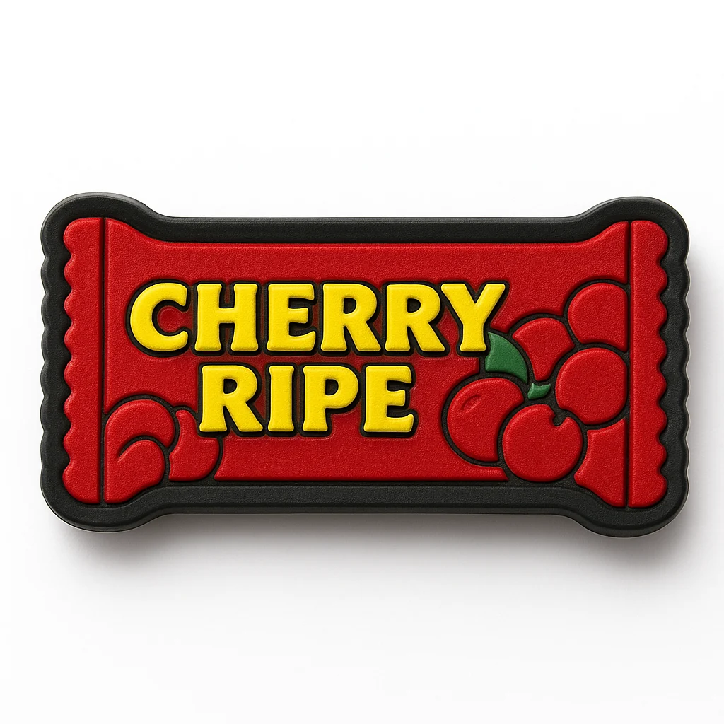 Cherry Ripe Chocolate Australian Jibbitz-Charms for Crocs