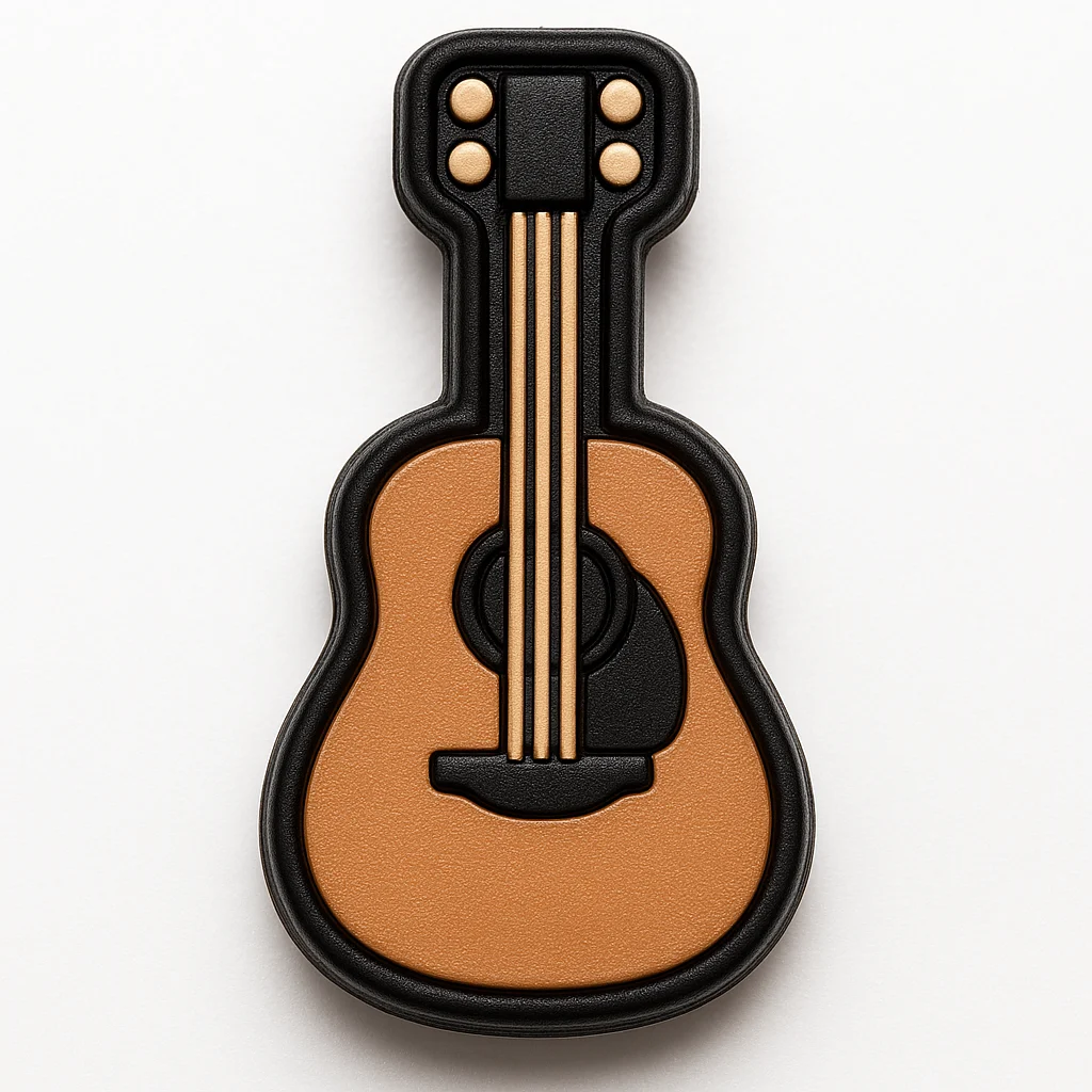 Guitar Instrument Jibbitz-Charms for Crocs