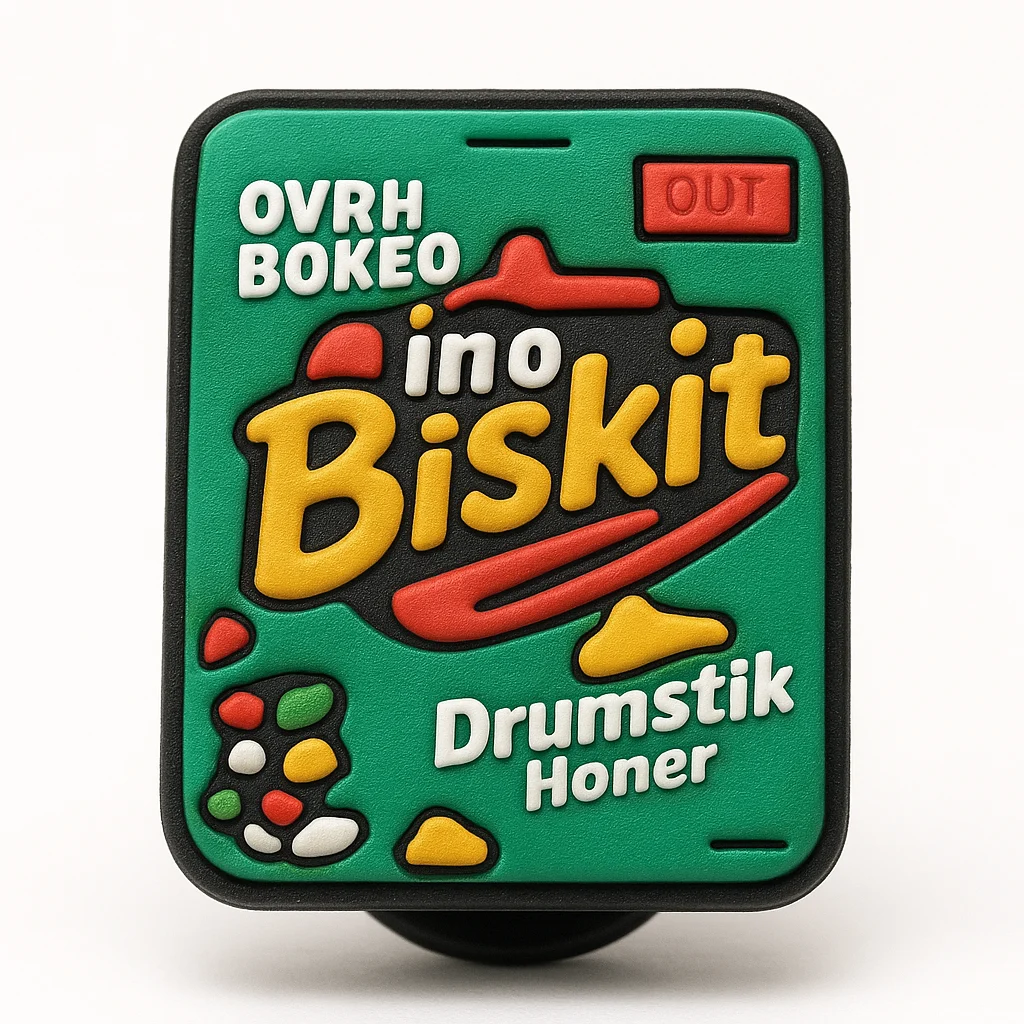 in A Biskit Drumstick Australian Jibbitz-Charms for Crocs