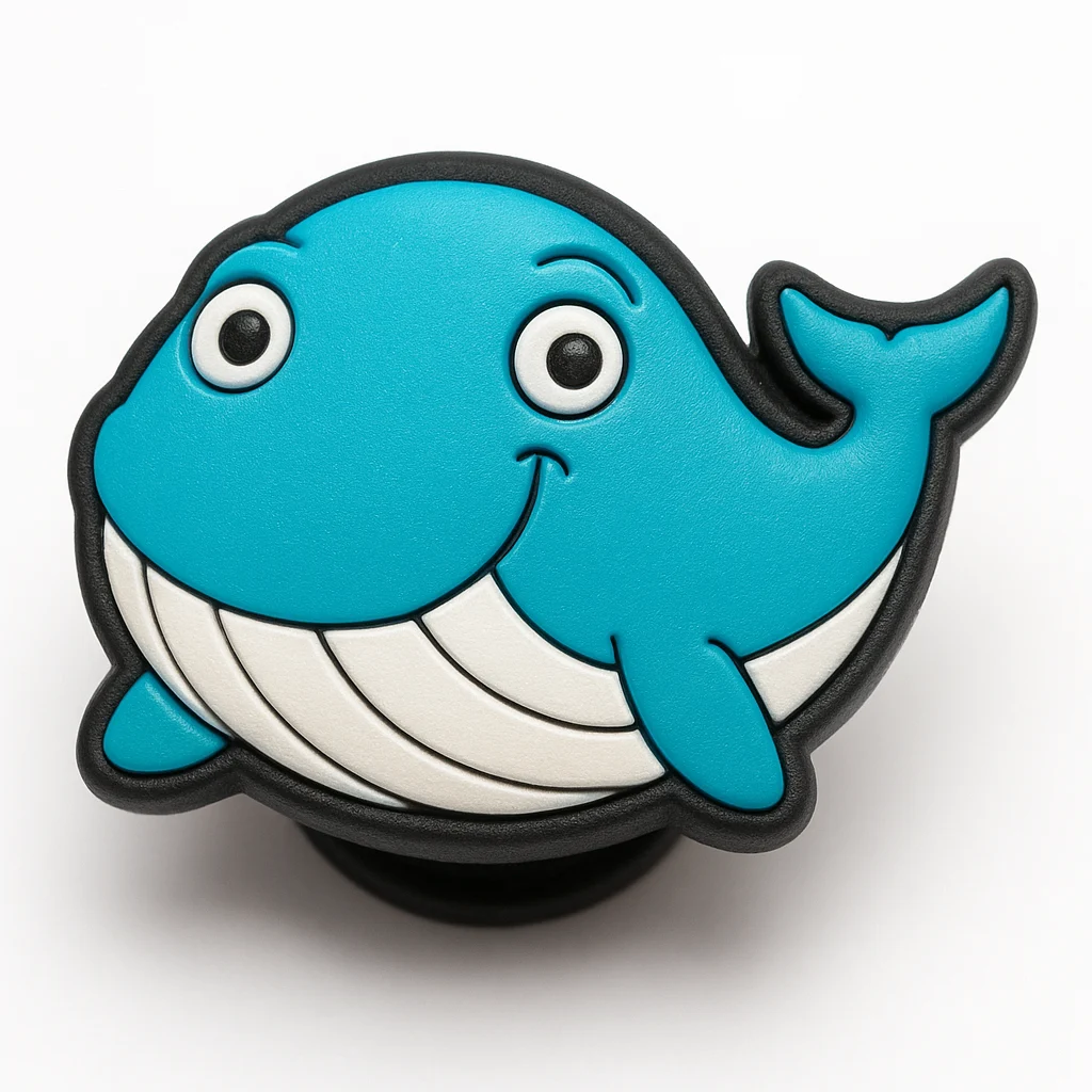 Blue Whale Animal Jibbitz-Charms for Crocs