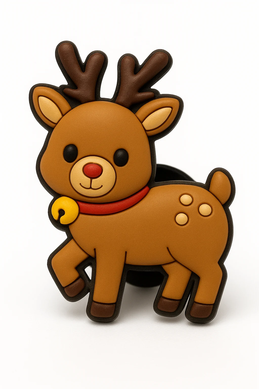 Holiday Reindeer Jibbitz-Charms for Crocs