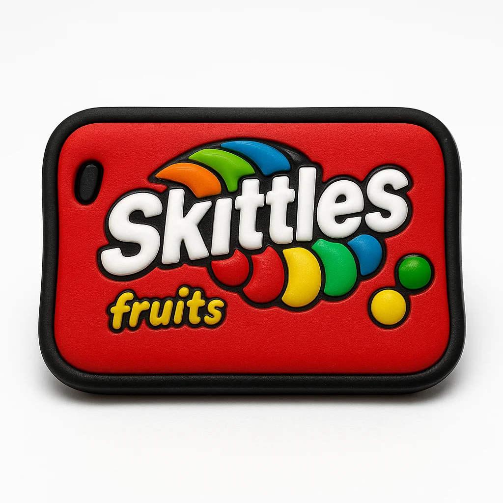 Skittles Lollie croc charm jibbitz shoe accessory