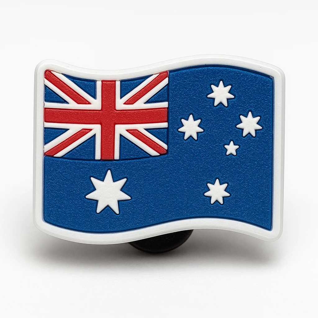 Australian Flag Jibbitz-Charms for Crocs