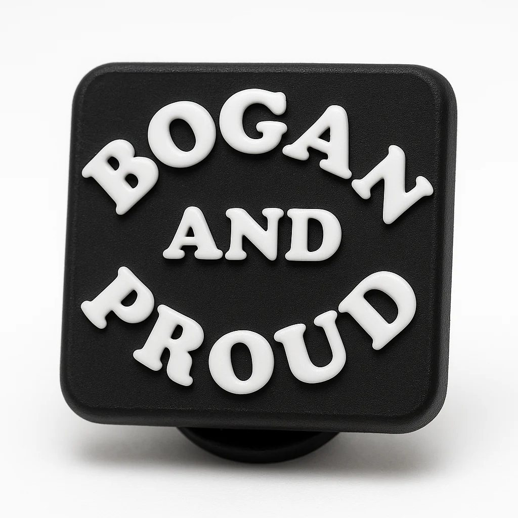 “Bogan And Proud” Jibbitz-Charms for Crocs