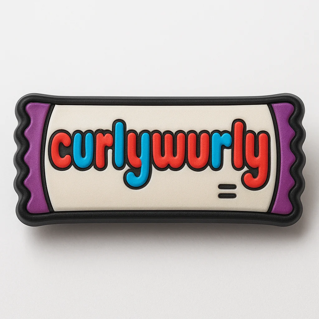 Curlywurly Jibbitz-Charms for Crocs