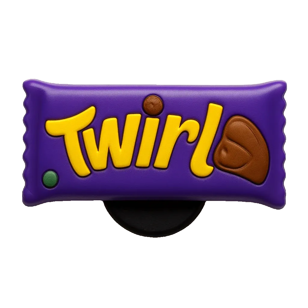 Twirl Chocolate Jibbitz-Charms for Crocs