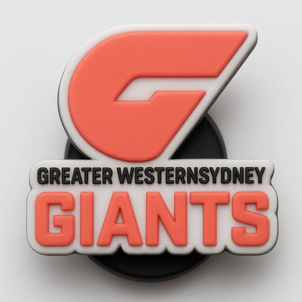 Greater Western Sydney Giants AFL Jibbitz-Charms for Crocs