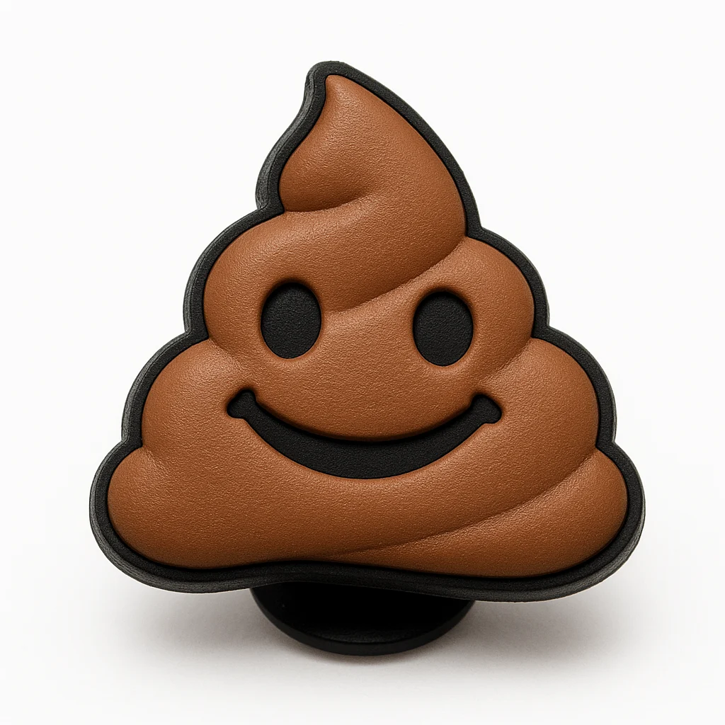 Poo Emoji Jibbitz-Charms for Crocs