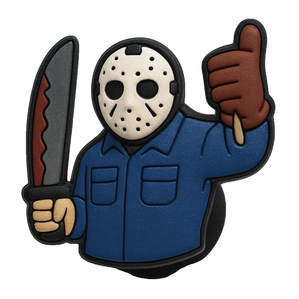 Jason Halloween Jibbitz-Charms for Crocs