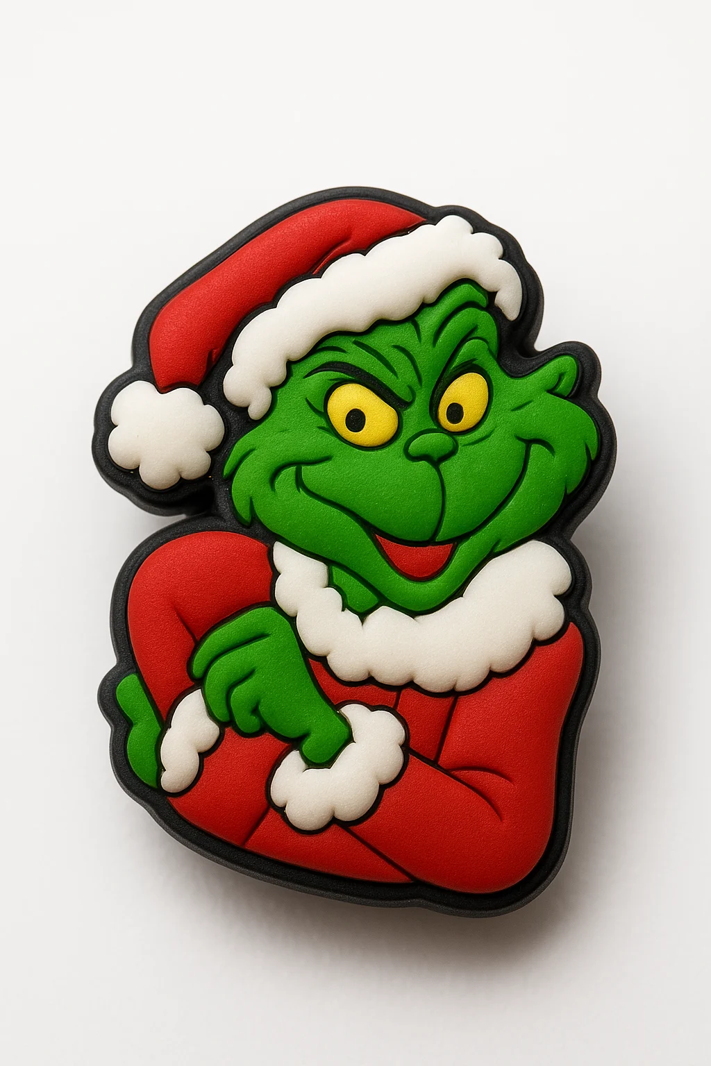 Grinch Face Christmas Jibbitz-Charms for Crocs