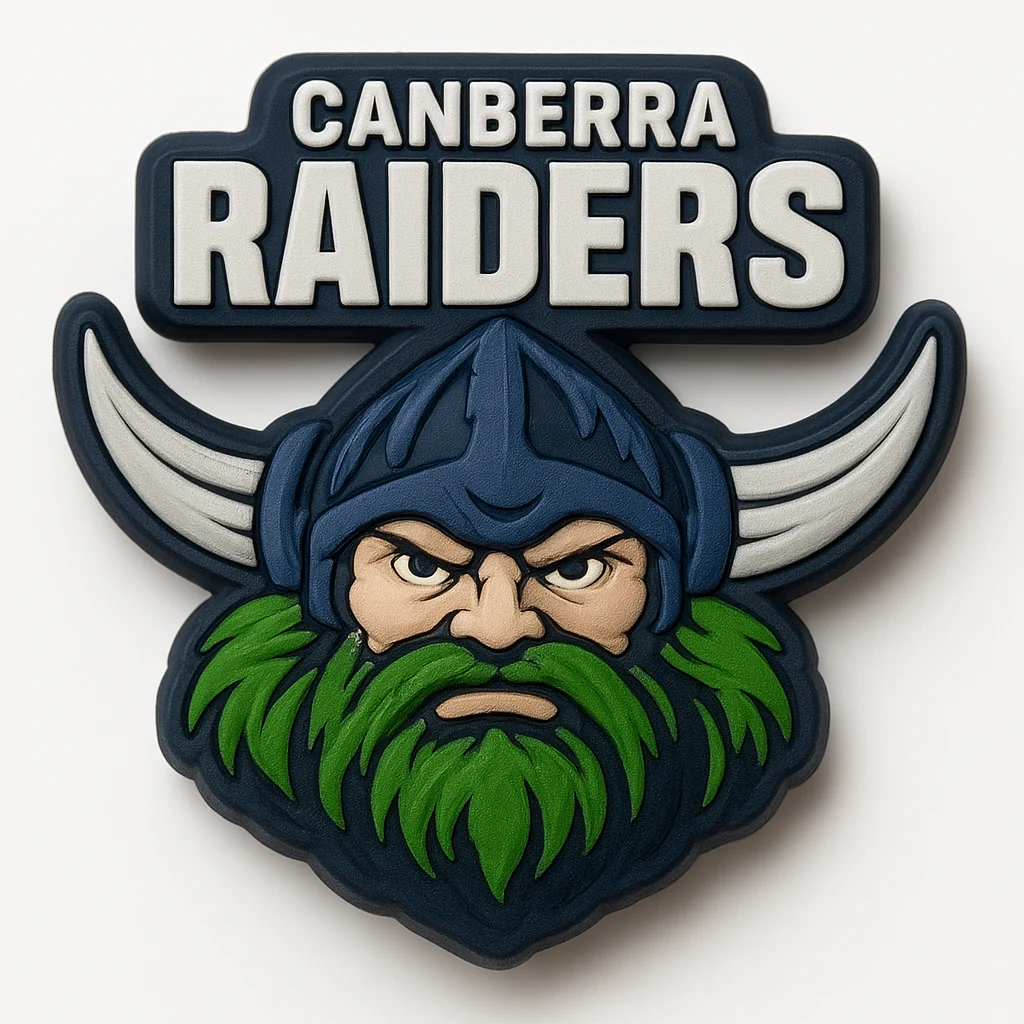 NRL Raiders Football Rugby league Jibbitz-Charms for Crocs