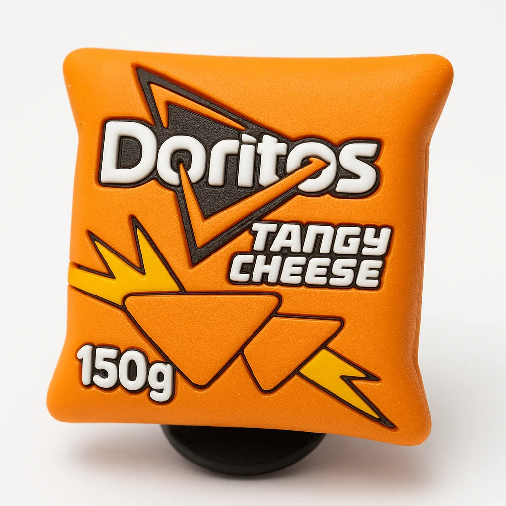 Doritos Tasty Cheese Chips Jibbitz-Charms for Crocs