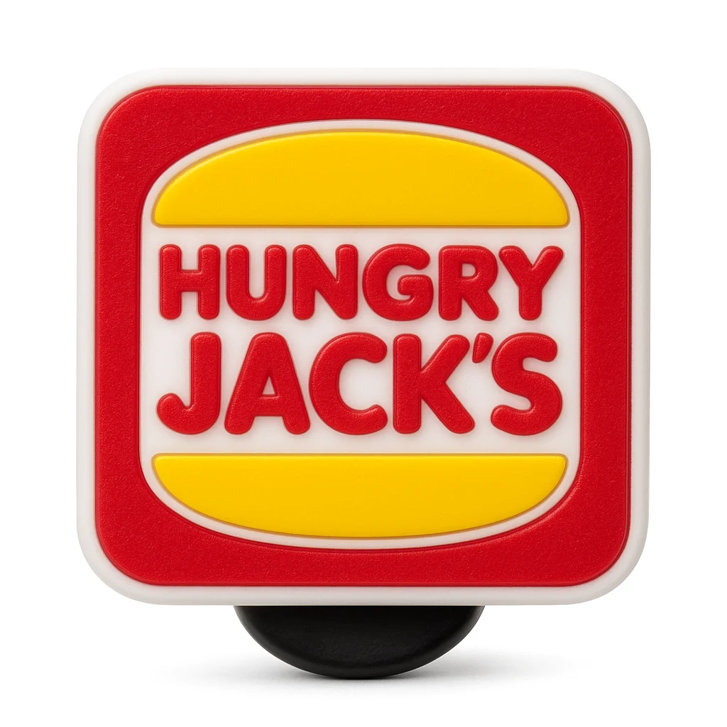 Hungry Jack's Jibbitz-Charms for Crocs