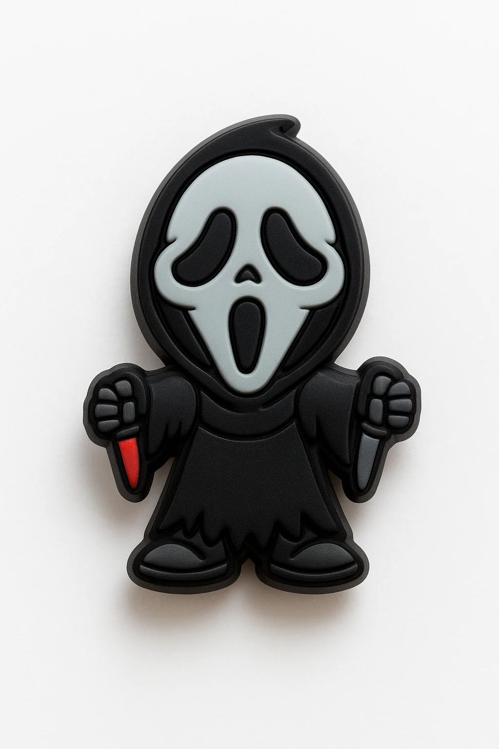 Scream Ghost Face Jibbitz-Charms for Crocs
