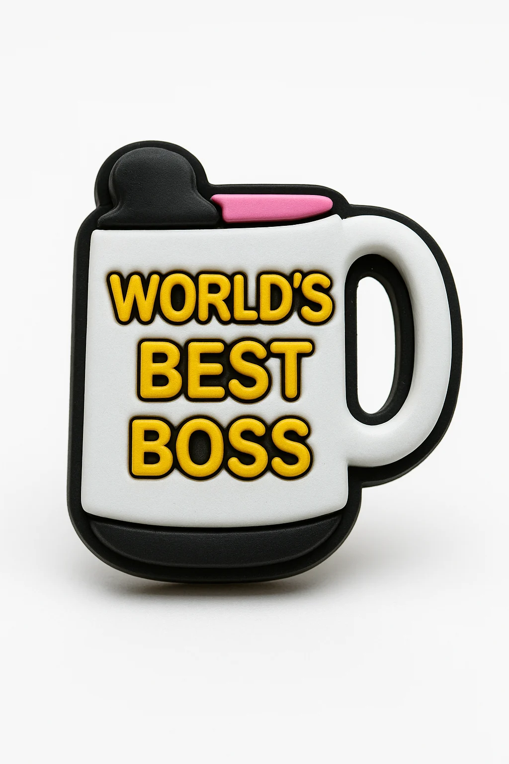 World Best Boss croc charm jibbitz shoe accessory