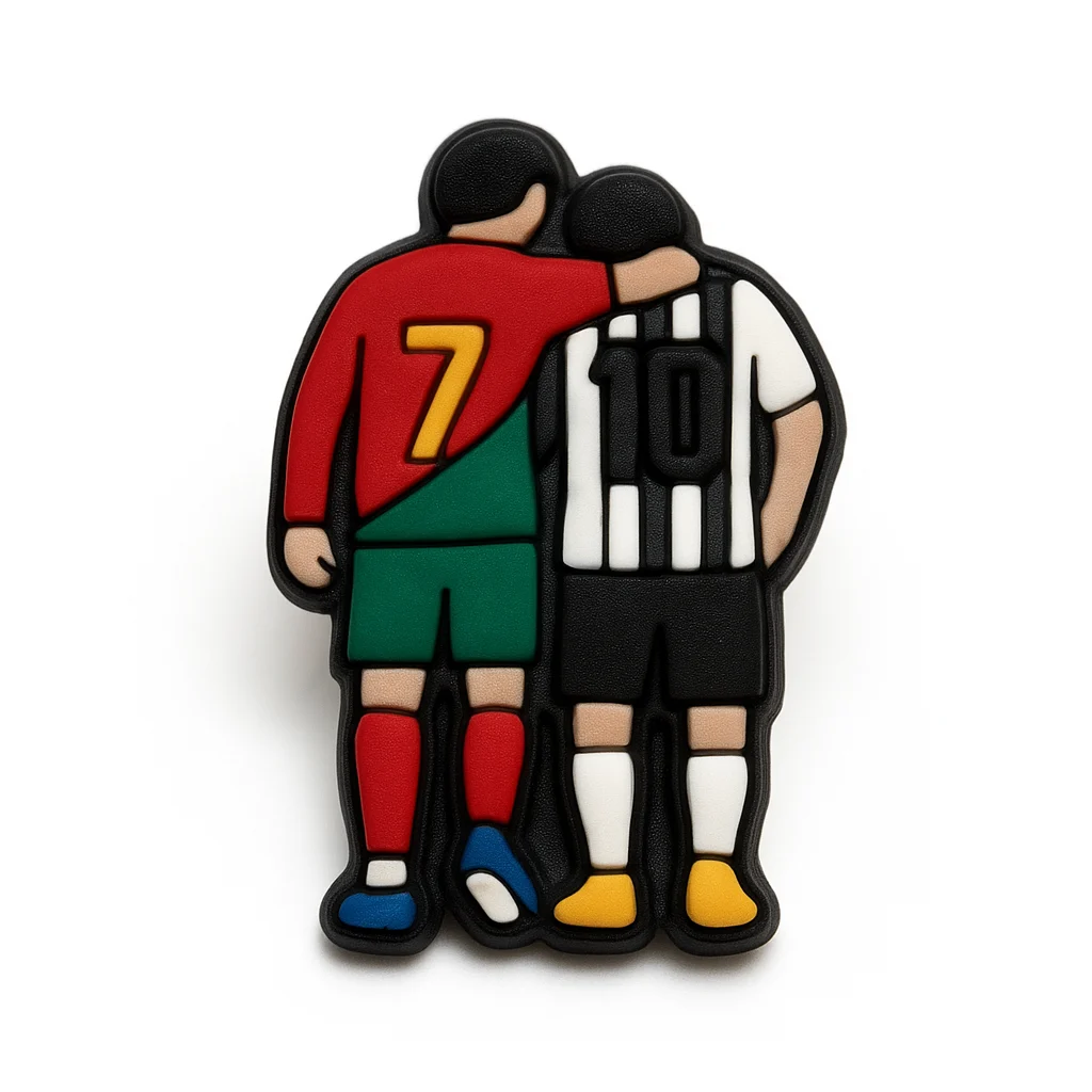 Ronaldo Messi Jibbitz-Charms for Crocs