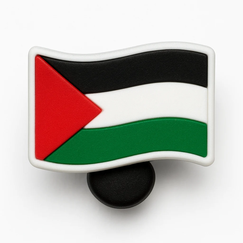 Palestine National Country Flag Jibbitz-Charms for Crocs