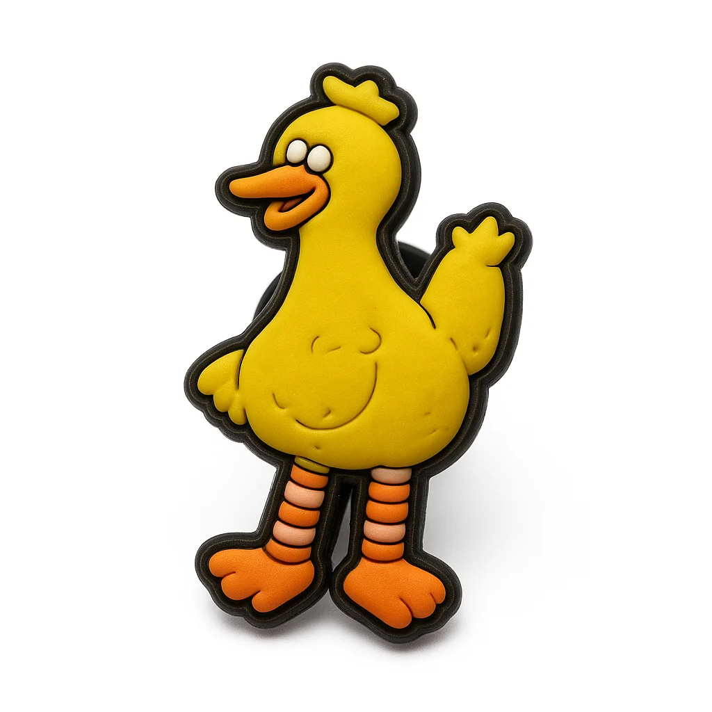 Sesame Street Cartoon croc charm jibbitz shoe accessory