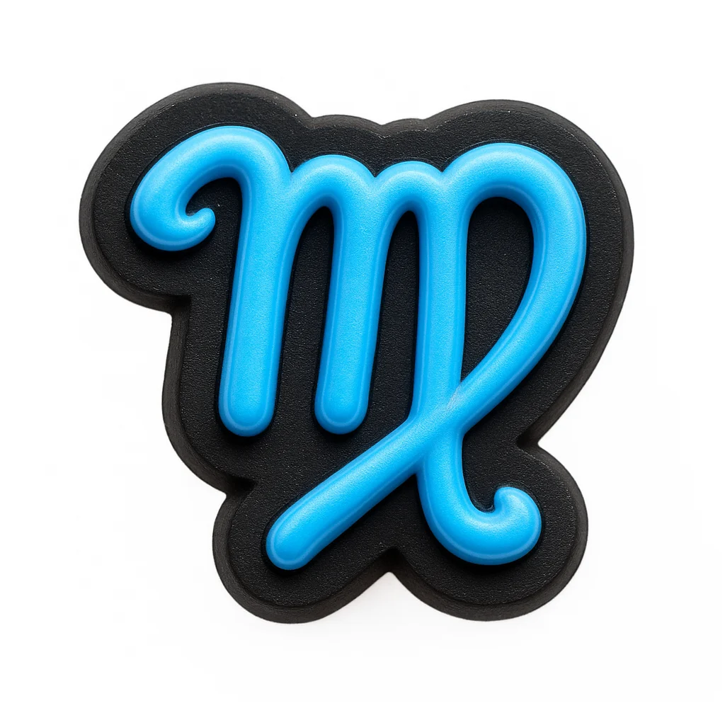 Zodiac Astrology Virgo Signs For Crocs Shoe Charms Jibbitz