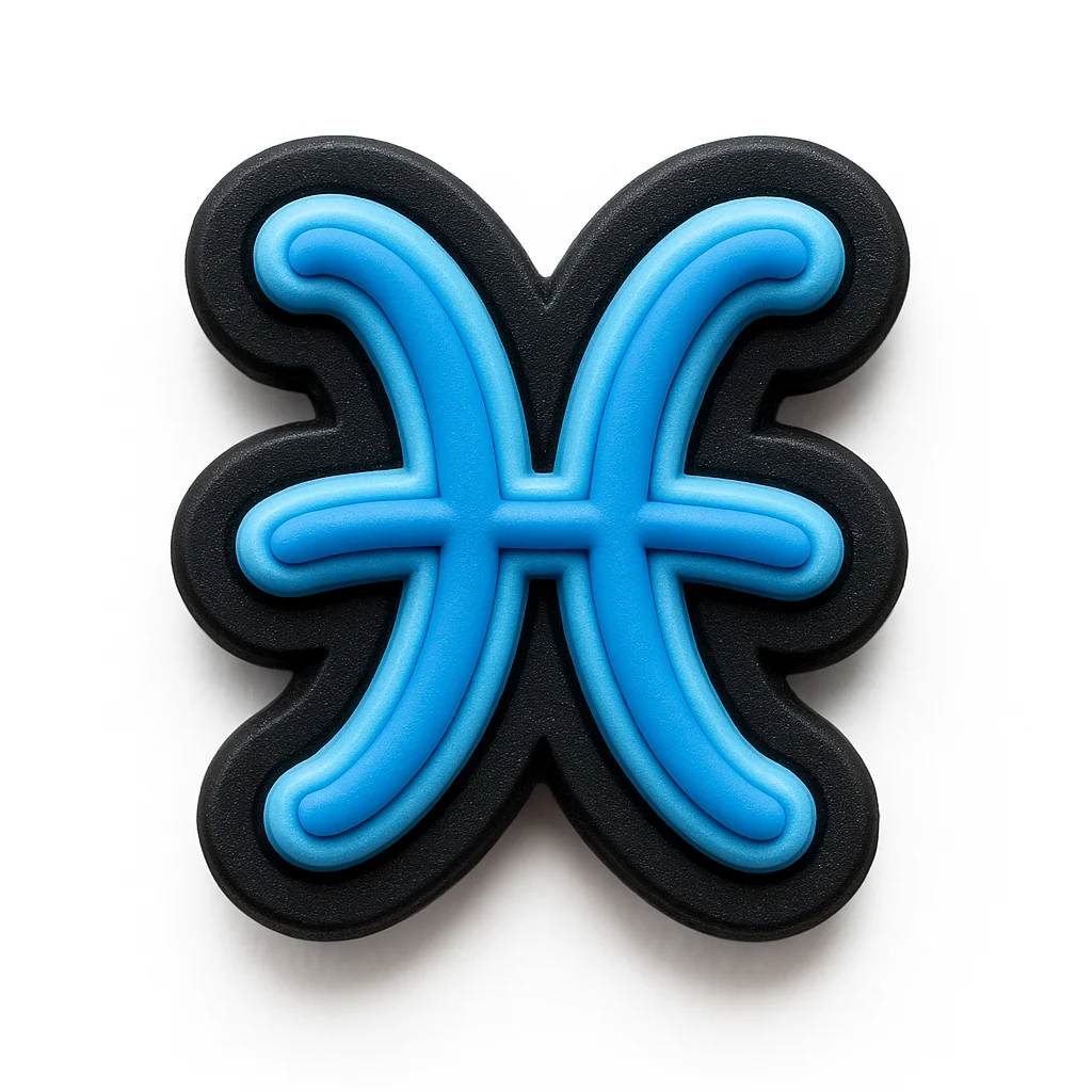 Pisces Zodiac Star Sign Shoe Charms Jibbitz