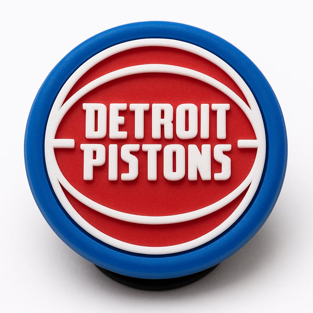 Detroit Pistons Logo For Jibbitz-Crocs Charms
