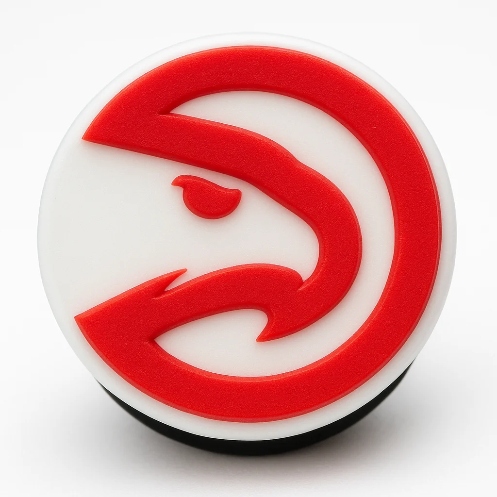 Atlanta Hawks Logo For Jibbitz-Crocs Charms