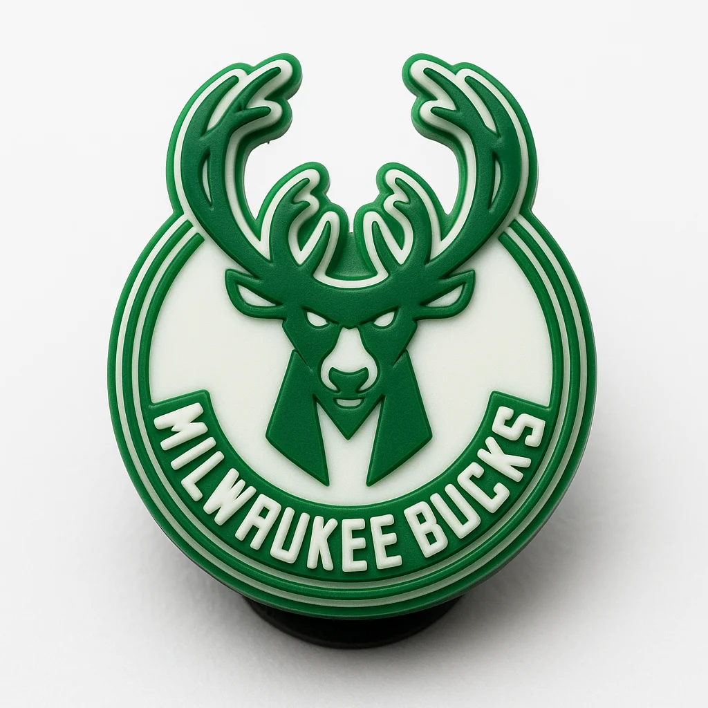 Milwaukee Bucks Logo For Jibbitz-Crocs Charms