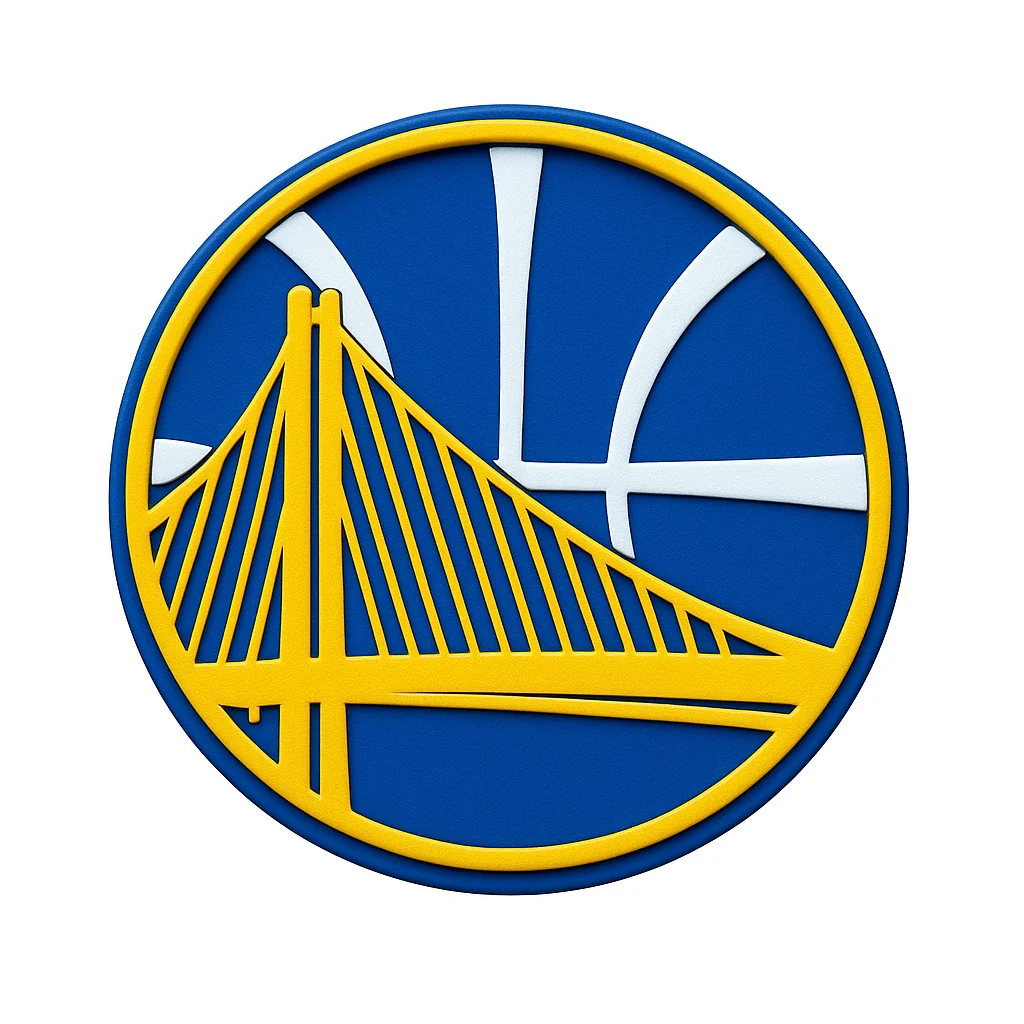 Golden State Warriors Logo Shoe For Jibbitz-Crocs Charms